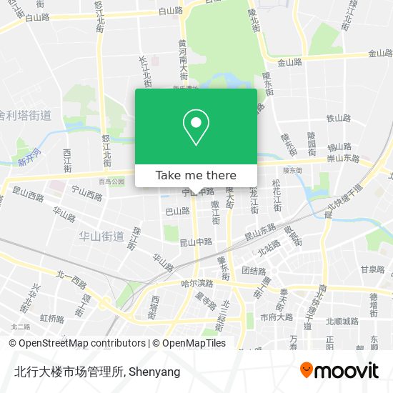 北行大楼市场管理所 map