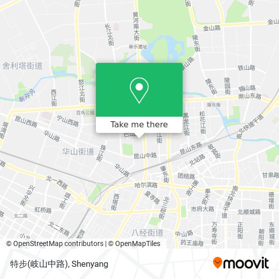 特步(岐山中路) map