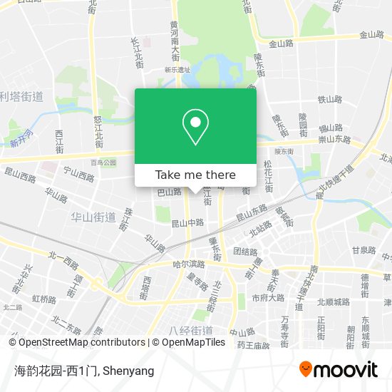 海韵花园-西1门 map
