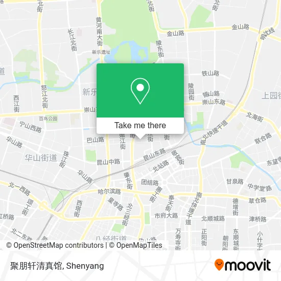 聚朋轩清真馆 map