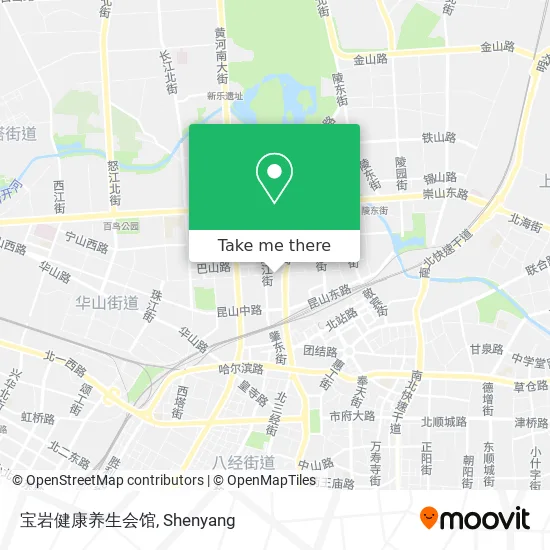 宝岩健康养生会馆 map