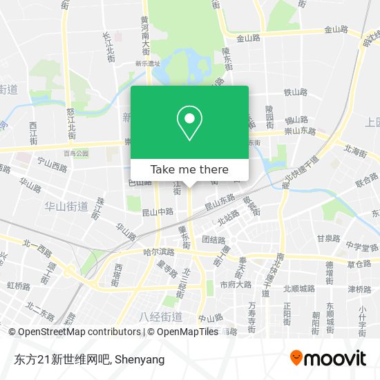 东方21新世维网吧 map