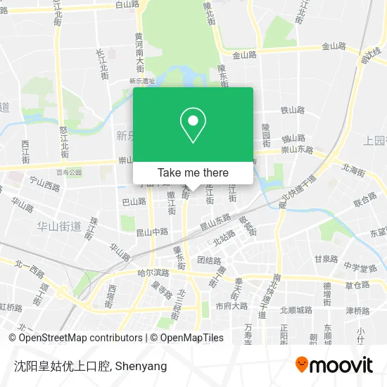 沈阳皇姑优上口腔 map