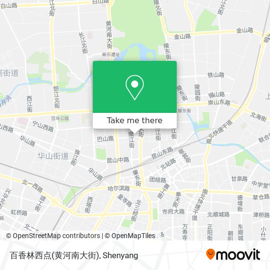 百香林西点(黄河南大街) map
