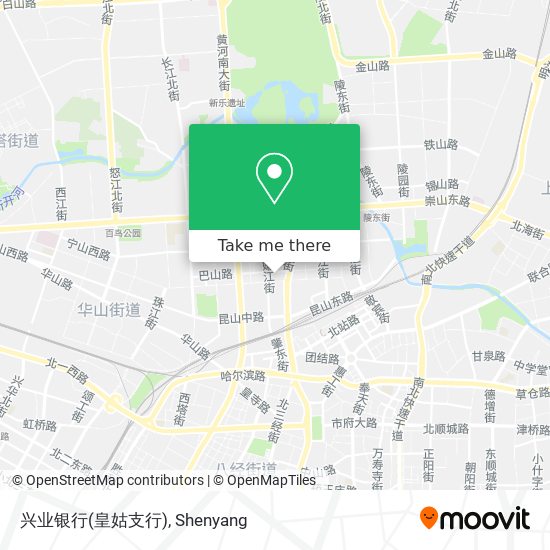 兴业银行(皇姑支行) map