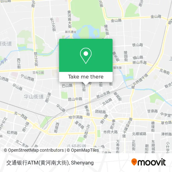 交通银行ATM(黄河南大街) map