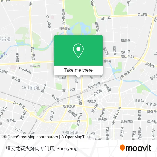 福云龙碳火烤肉专门店 map