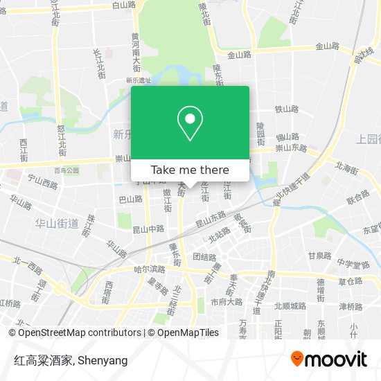 红高粱酒家 map