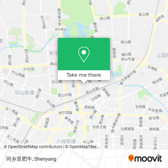 同乡里肥牛 map