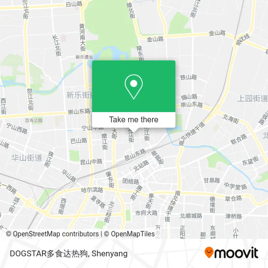 DOGSTAR多食达热狗 map