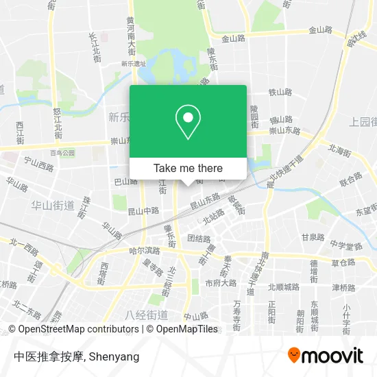 中医推拿按摩 map