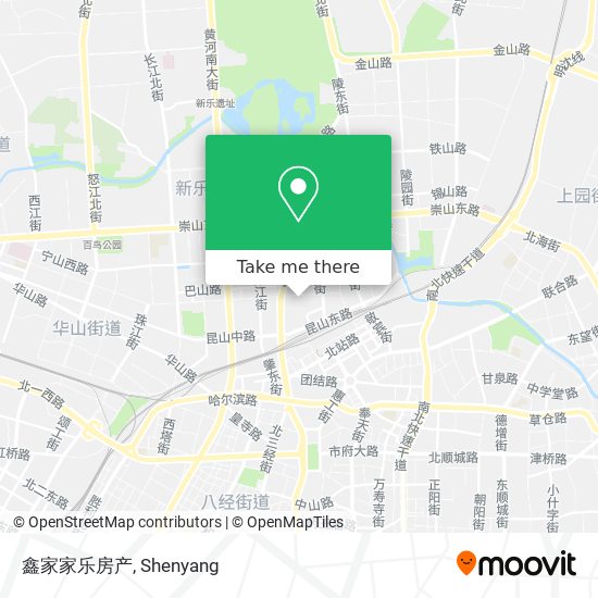 鑫家家乐房产 map