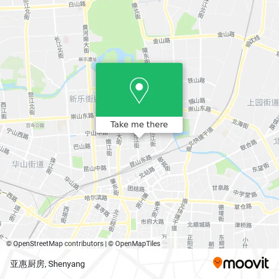 亚惠厨房 map