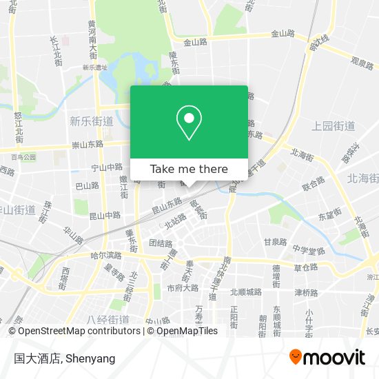 国大酒店 map