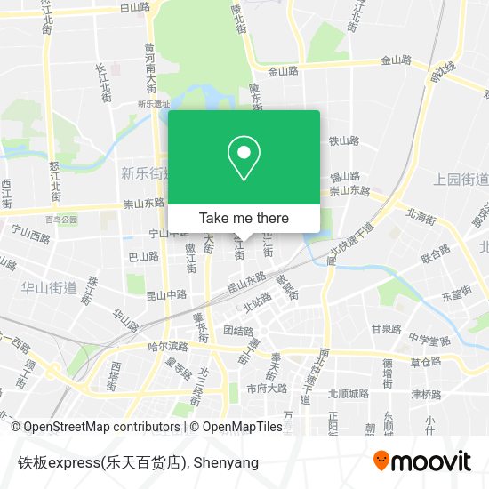 铁板express(乐天百货店) map