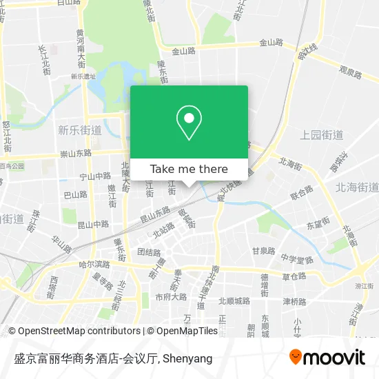 盛京富丽华商务酒店-会议厅 map