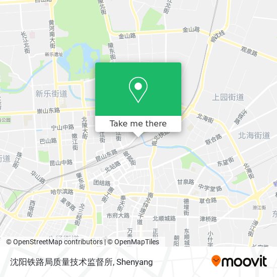 沈阳铁路局质量技术监督所 map