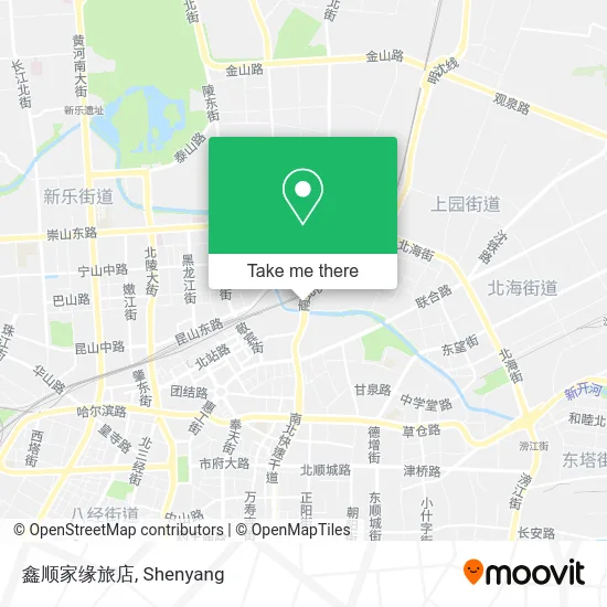 鑫顺家缘旅店 map