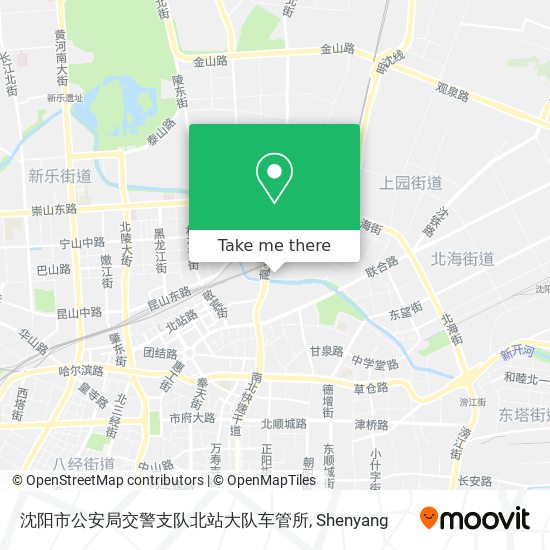 沈阳市公安局交警支队北站大队车管所 map