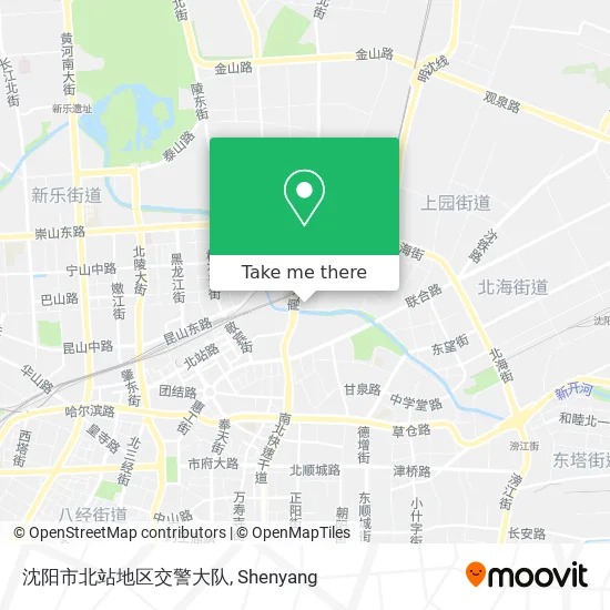 沈阳市北站地区交警大队 map