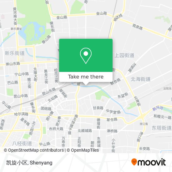 凯旋小区 map
