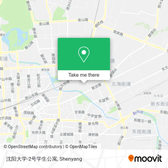 沈阳大学-2号学生公寓 map