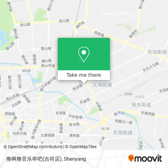 撸啊撸音乐串吧(吉祥店) map