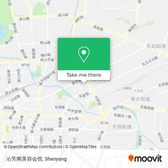 沁芳阁美容会馆 map
