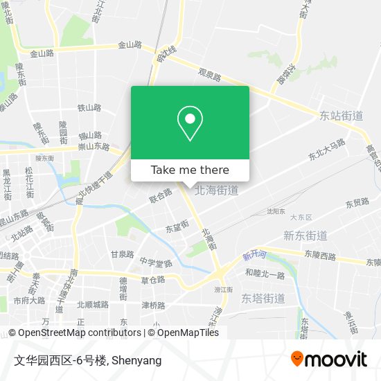 文华园西区-6号楼 map