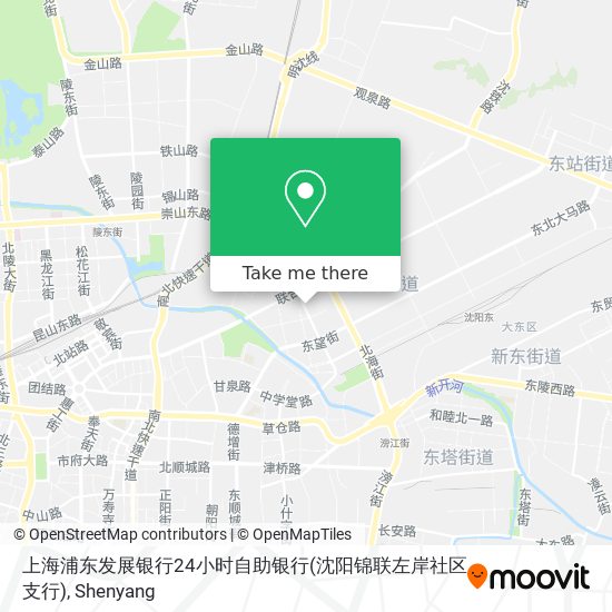 上海浦东发展银行24小时自助银行(沈阳锦联左岸社区支行) map
