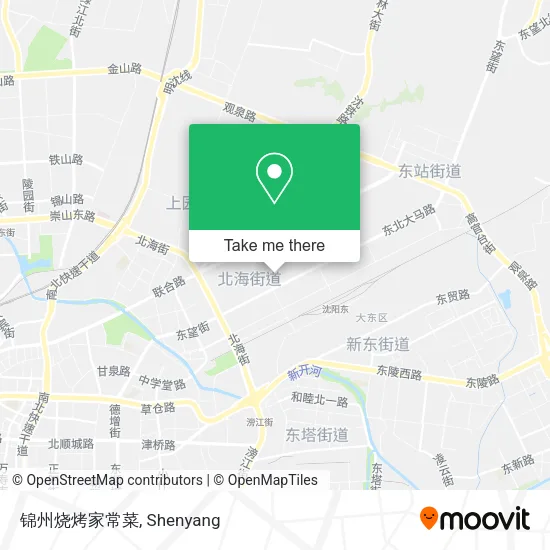 锦州烧烤家常菜 map