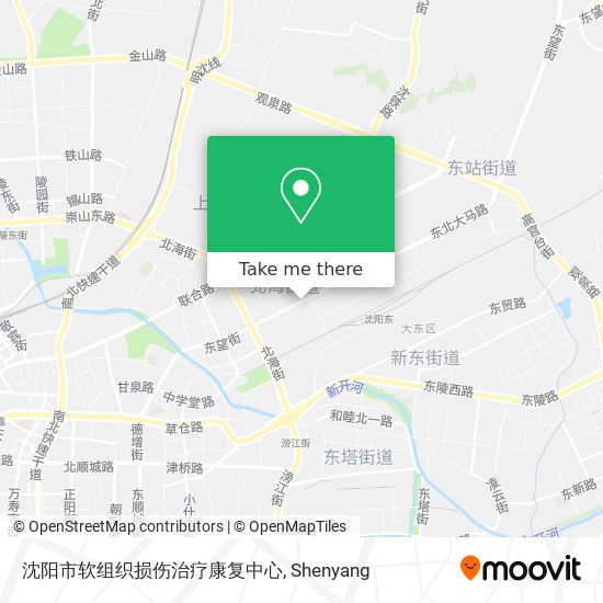 沈阳市软组织损伤治疗康复中心 map