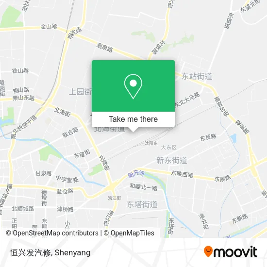 恒兴发汽修 map