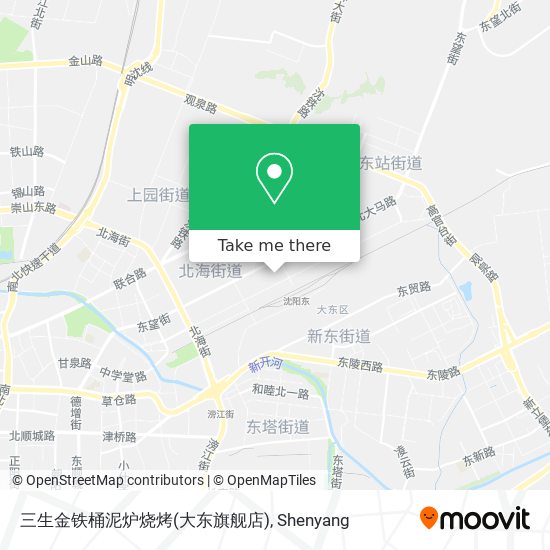 三生金铁桶泥炉烧烤(大东旗舰店) map