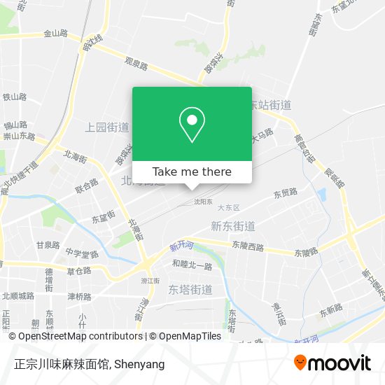 正宗川味麻辣面馆 map