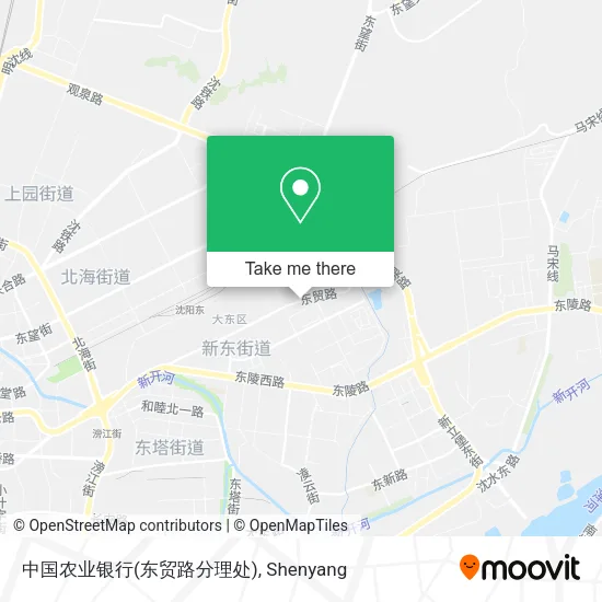 中国农业银行(东贸路分理处) map