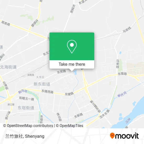 兰竹旅社 map