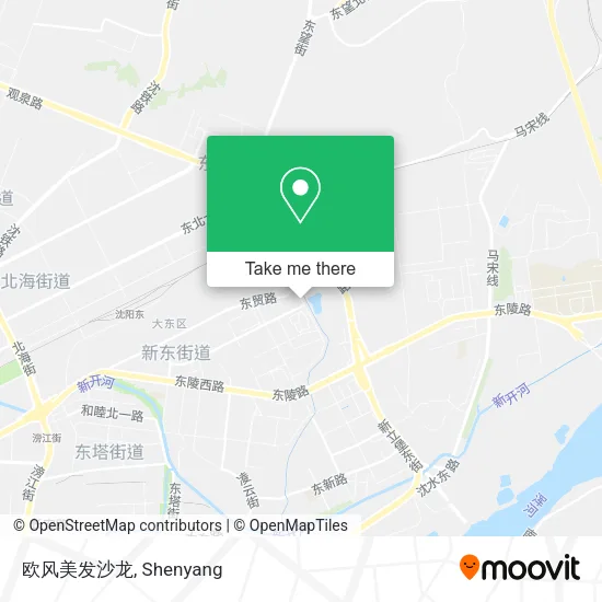 欧风美发沙龙 map