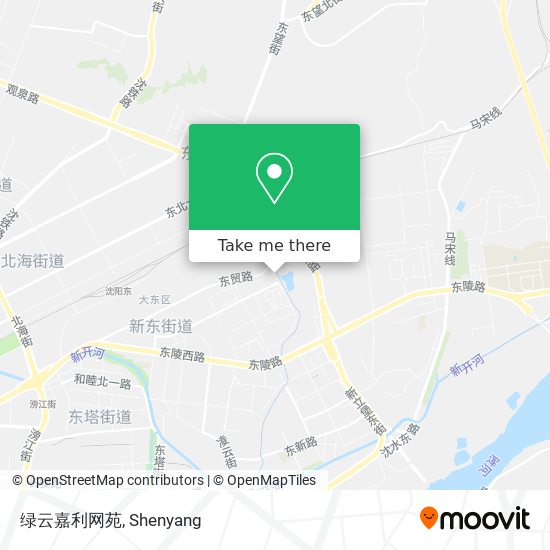 绿云嘉利网苑 map