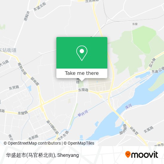 华盛超市(马官桥北街) map