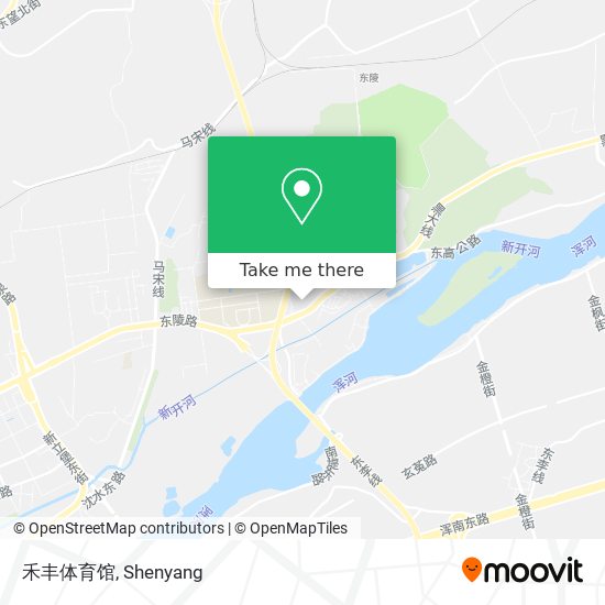 禾丰体育馆 map