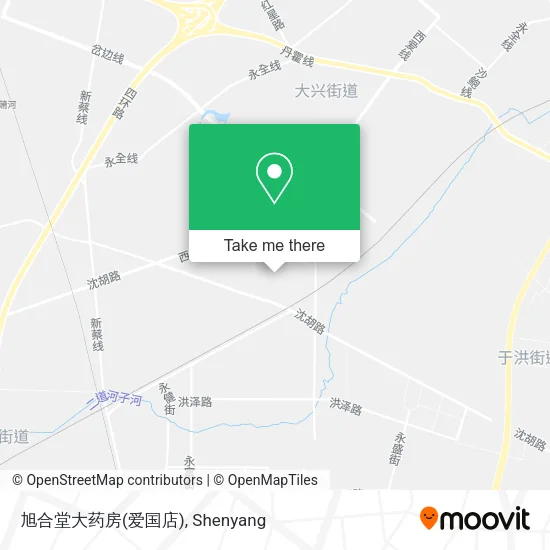 旭合堂大药房(爱国店) map