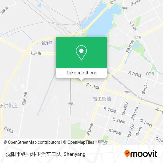 沈阳市铁西环卫汽车二队 map