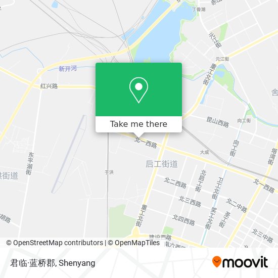 君临·蓝桥郡 map