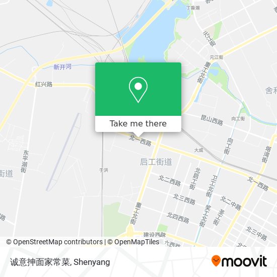诚意抻面家常菜 map