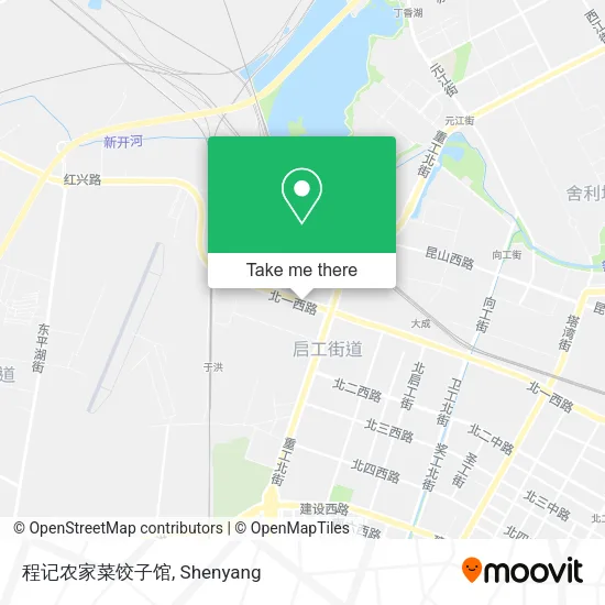 程记农家菜饺子馆 map