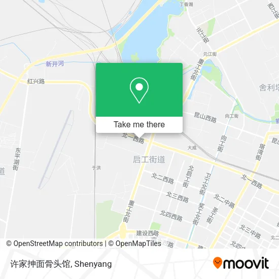 许家抻面骨头馆 map