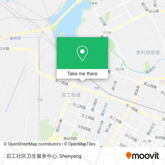 启工社区卫生服务中心 map