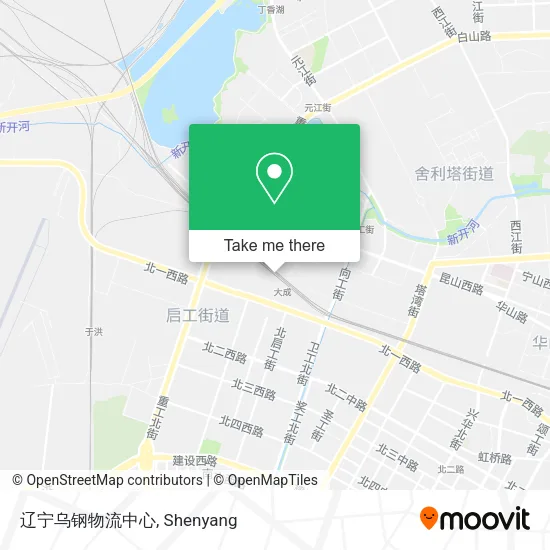 辽宁乌钢物流中心 map