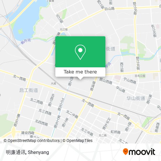 明廉通讯 map